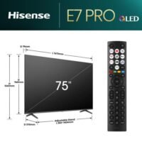 Hisense QLED Smart TV 75E7NQ PRO 2