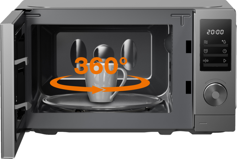 Gorenje MO20A3T4 mikrovalna pećnica sa 360° rotirajućom pločom za ravnomjerno kuhanje