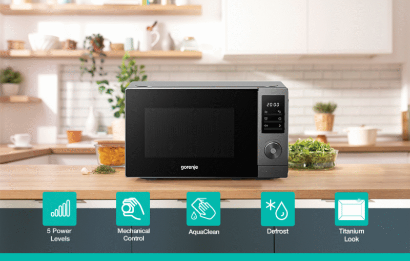 Gorenje mikrovalna pećnica MO20A3T4 mogucnosti